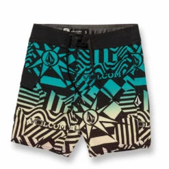 Volcom Mod Ringer Little Boys Tech Trunks - Black