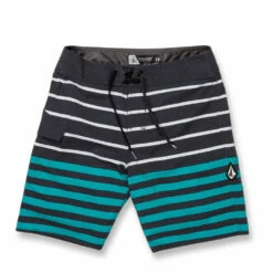 Volcom Quarta Static Mod Boys Boardshort - Black