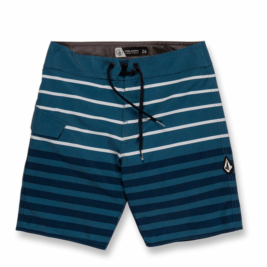 Volcom Quarta Static Mod Boys Boardshort - Aged Indigo 3 Volcom Quarta Static Mod Boys Boardshort - Aged Indigo