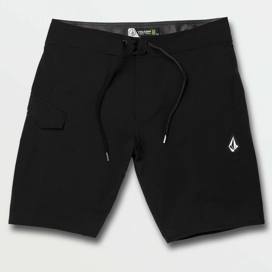 Volcom Mens Lido Solid Mod 20 Boardshort - Black 5 Volcom Mens Lido Solid Mod 20 Boardshort - Black - Image 3