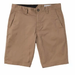 Volcom Mens Frickin Modern Stretch Short - Khaki
