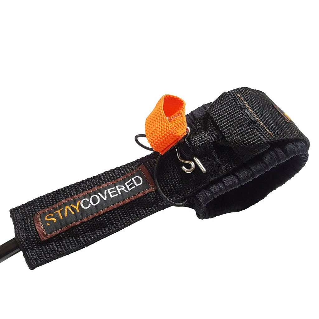 Stay Covered XXL .400 (10mm) Hand Tied Big Wave Surf Leash W/ Quick Release 4 Stay Covered XXL .400 (10mm) Hand Tied Big Wave Surf Leash W/ Quick Release - Image 2