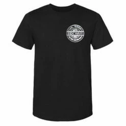 Volcom Sales -Volcom Sales zogs pinstripe tee black front