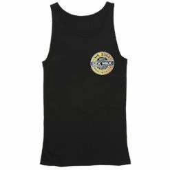 Mr. Zog's Sex Wax Mens Fade Tanktop - Black -Volcom Sales zogs sex wax tank black