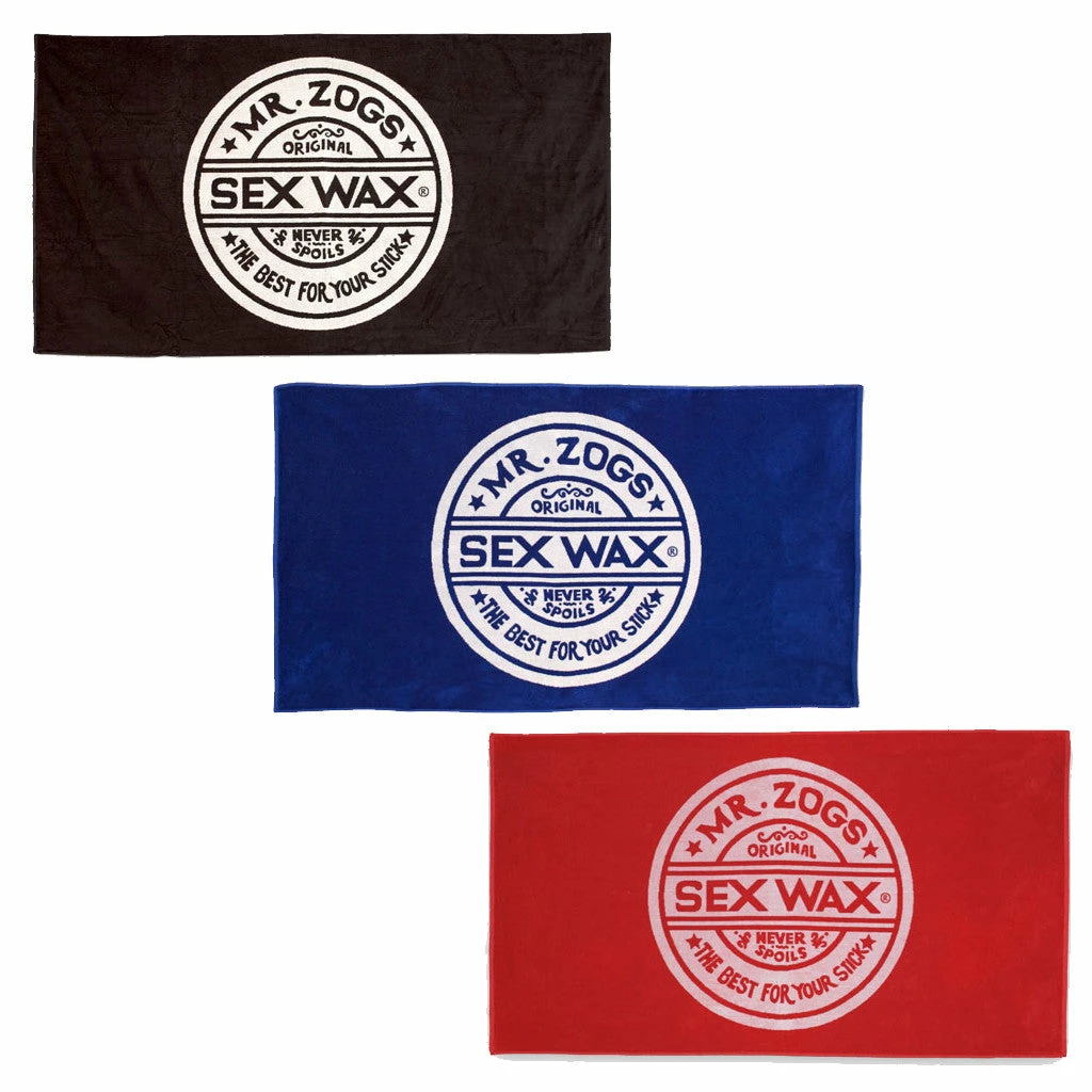 Mr. Zog's Sex Wax Terry Jacquard Beach Towels 3 Mr. Zog's Sex Wax Terry Jacquard Beach Towels